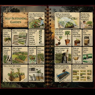 The Lost Skills of Independence Book | 200 Life-Saving Skills for Home